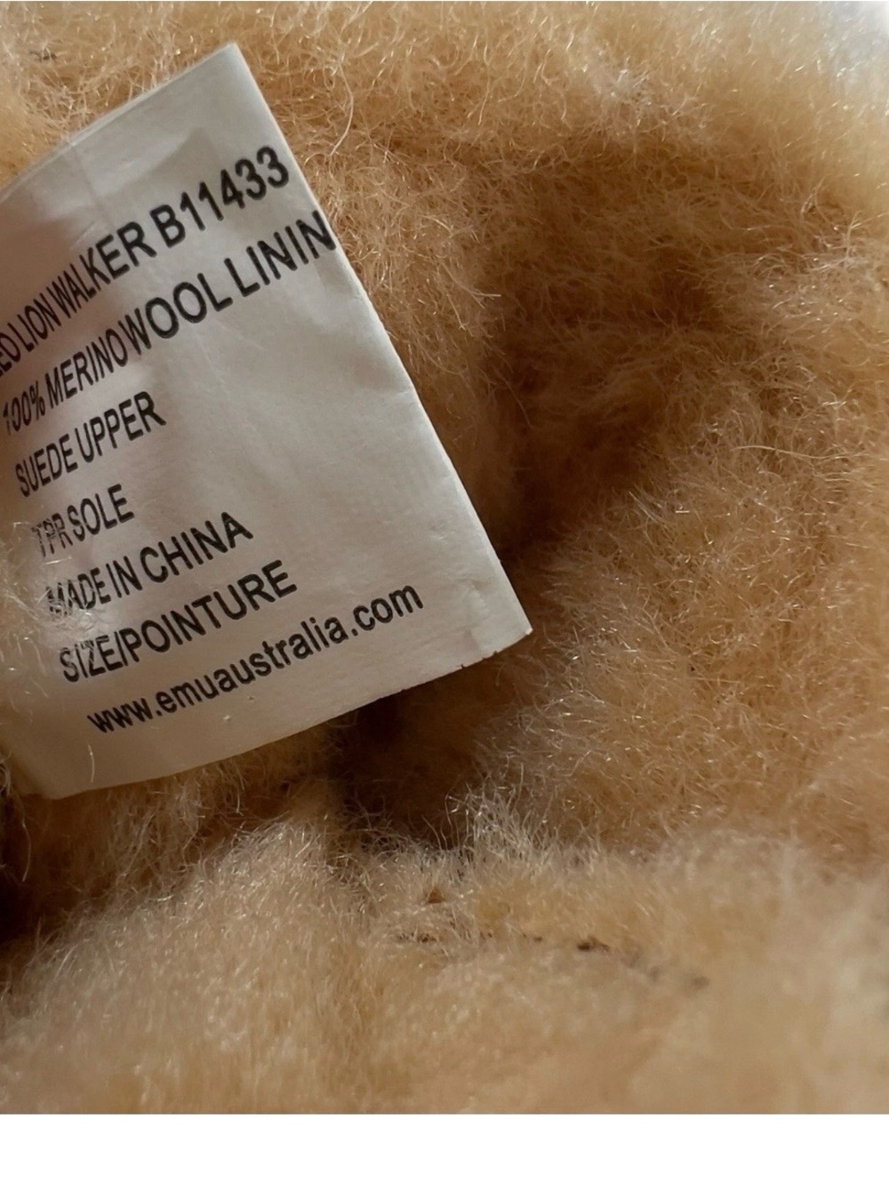 Emu Australia 12-18 months Lion Plush Merino Wool‎ Shearling Boots - Picture 9 of 9